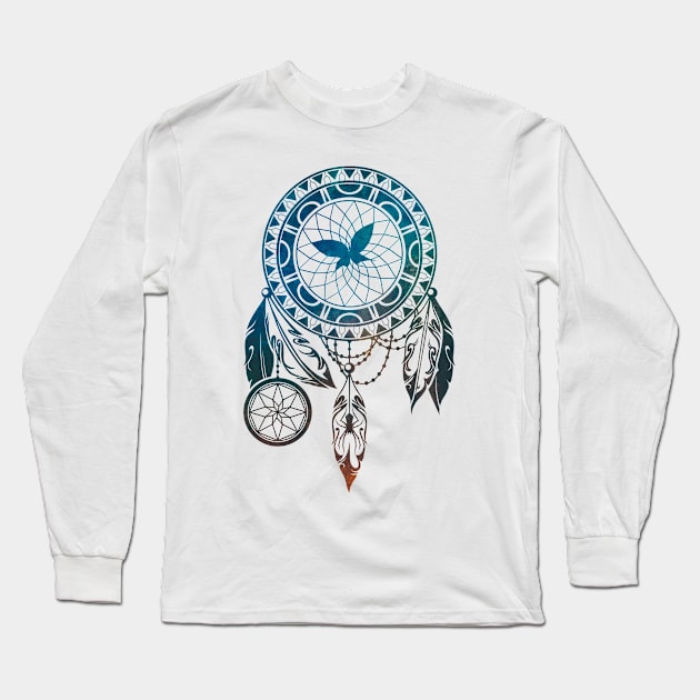 Dreamcatcher Long Sleeve T-Shirt by TurkeysDesign